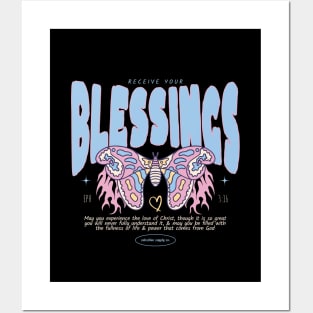 Receive Your Blessings Posters and Art